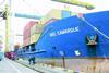 MSC uses Constantza to forward boxes to either Odessa or Illichivsk on a weekly feeder service