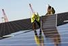 Immingham's warehouse is one of the UK’s largest rooftop solar arrays Photo: ABP