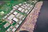 The first phase of the London Gateway construction