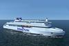 Impression of Brittany Ferries’ new LNG-fuelled flagship, ordered from STX France St Nazaire