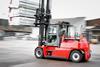 Improved productivity: The new DCG50-90 forklifts have an optimised drive train which claims to improve productivity by 10%