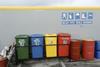Port waste bins