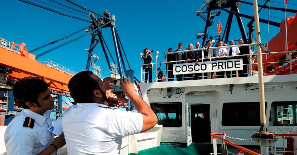 ‘Cosco Pride' named most sustainable News Port Strategy
