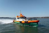 The Port of Milford Haven’s new 22-metre pilot vessel Llanion