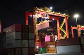 Liebherr crane at Durban