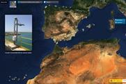 An image of a REDMAR map which uses Miros' RangeFinder
