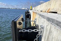 ShibataFenderTeam-cone-fenders-QDC-terminal-pier5_north-kingstown_usa