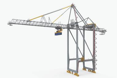 Liebherr STS crane