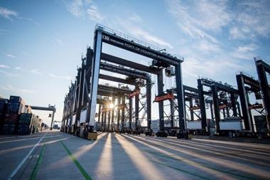 The cranes will arrive at the Texan port’s Barbours Cut Container Terminal in the first quarter of 2020 Photo: Konecranes