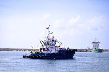 DP World welcomes the 'Al Fath' tugboat to Tartus Port