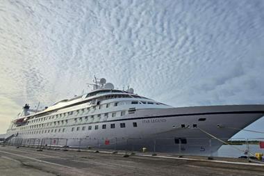 'Star Legend' at dock
