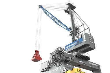 LPS 420 E portal crane