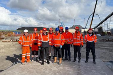 Representatives from ABP and Viterra at Immingham