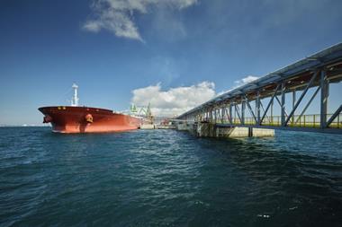 A vessel at berth at Algeciras