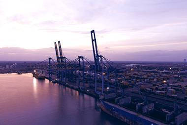 View of Krishnapatnam Port