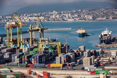 Port of Novorossiysk.