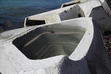 A close up of a Coastalock unit at Lyttelton