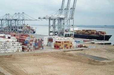 London Gateway Berth Four Construction