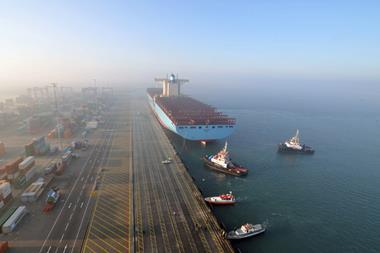 An unscheduled 'Emma Maersk' visit kept SCCT on its toes