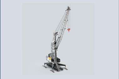 Liebherr LHM 280 electric crane
