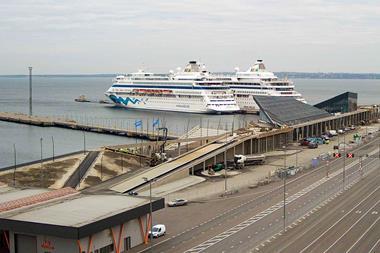 Construction work and cruise vessels