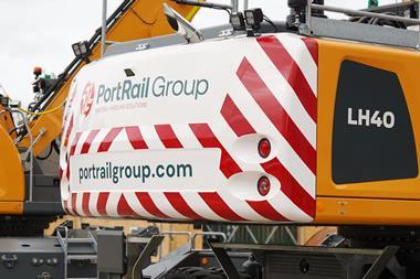 PortRail Group branded equipment