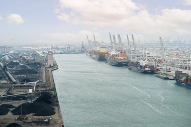An image of the Port of Rotterdam