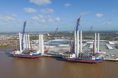 The image shows Green Port Hull, Siemens Gamesa’s manufacturing facility