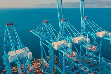 The image shows an overhead shot of Rijeka Gateway