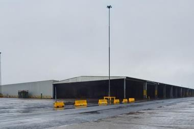 Warehouse at ABP's Hull port