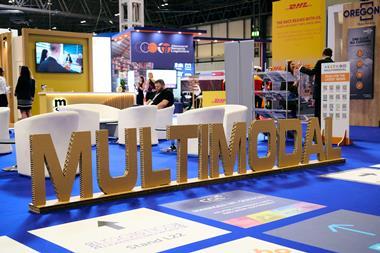 scene from Multimodal 2025 at the NEC in Birmingham. A big sign says MULTIMODAL with people in the background