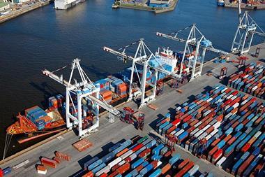 Hamburg recorded the highest level of loaded incoming volumes to date. Photo: Port of Hamburg