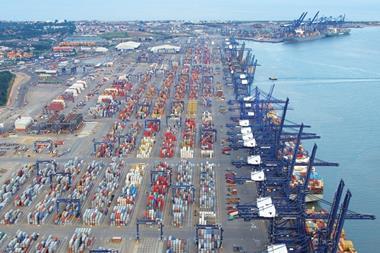 The latest phase of work at Port of Felixstowe will include the reclamation of 3.2 hectares of seabed