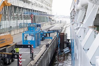For ESPO an ambitious OPS deployment plan must be accompanied by ambitious funding Photo: Hamburg Port Authority