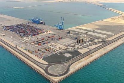Khalifa's new container freight station will be used to load metal into containers for transfer onto ships for export