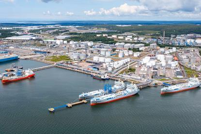 The Port of Gothenburg Energy Port, where Inter Terminals Sweden is in operation
