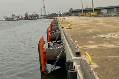 Customized Fender Design for Bytomskie Wharf Expansion at Port of Gdansk, Poland