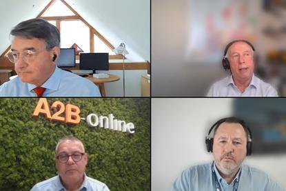 Pictured: Coastlink webinar panels in full flow
