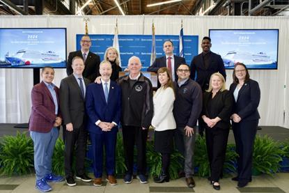 Members of Massport celebrating a successful 2024 cruise season