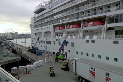 Shorepower connection at the Port of Seattle, US