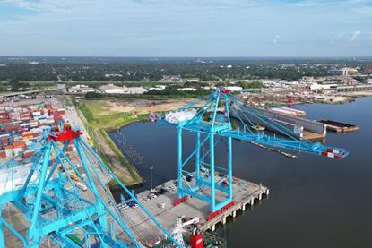 APM Terminals Mobile aerial shot