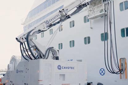 Cavotec PowerMove shore power system