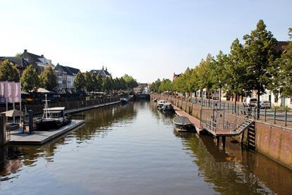 A canal in Breda, the Netherlands