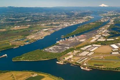 Aerial image of Oregon Container Terminal