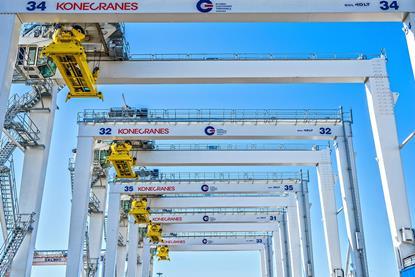 Konecranes RTG cranes