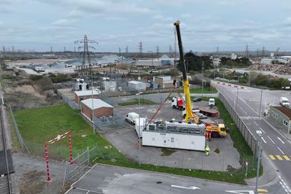 Port of Tilbury GeoPura electrolyser