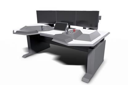 Render of a remote operating station