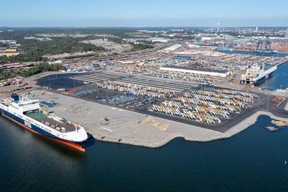 Arendal2 terminal at the Port of Gothenburg