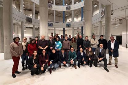 Members of CustomAI at a kick off meeting in Granada