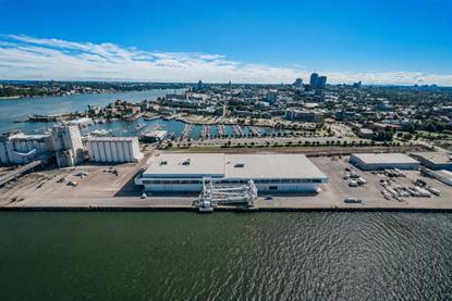 An image of the T30 berth at Port of Québec